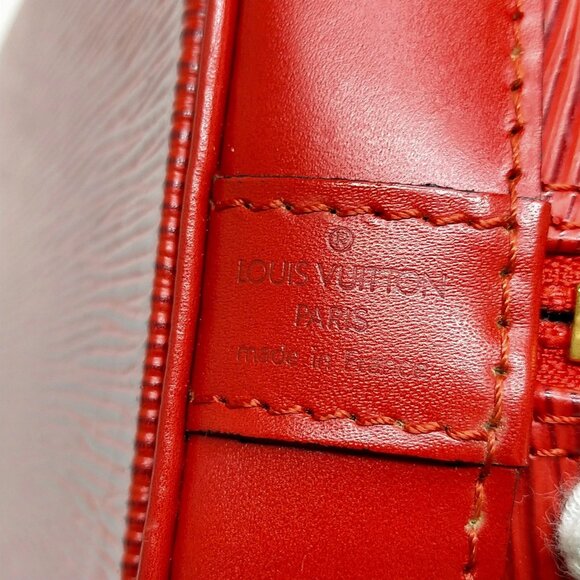 Louis Vuitton Alma Red Epi Hand Bag mon-551-091225 - Picture 9 of 16